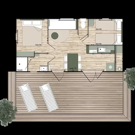 4 Etoiles - Piscine - Ccbagcc 营地 *