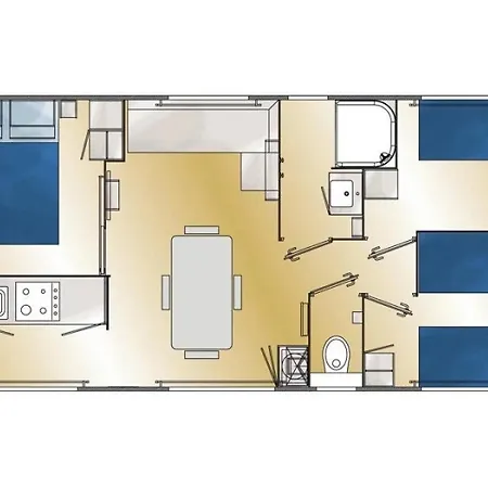 4 Etoiles - Piscine - Ccbagcc Кемпинг